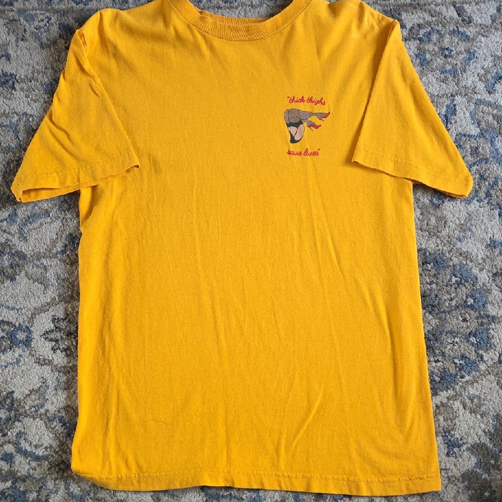 Blush Golden Yellow Men's Short Sleeve Tee